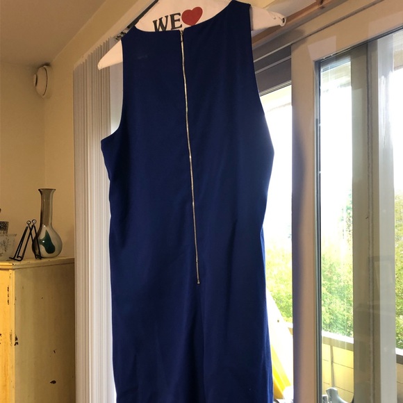 Blue Size 6 Business Casual Dress - Picture 2 of 3